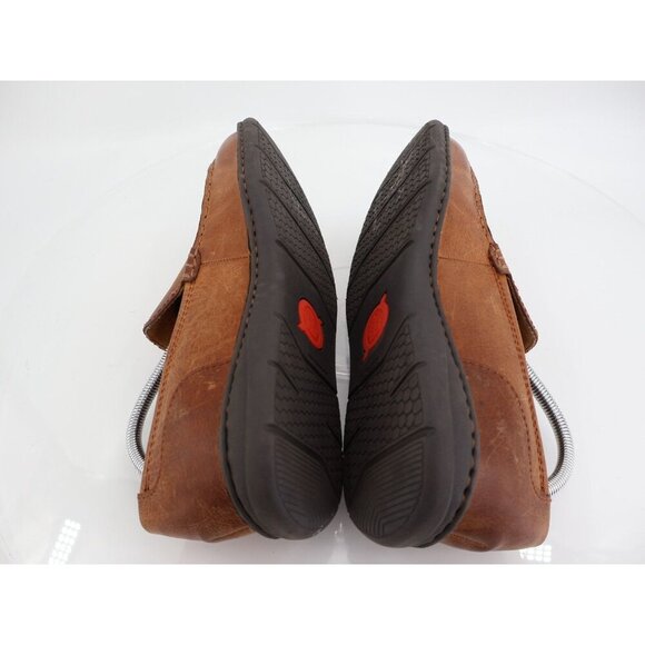 Born Thatcher Moc Toe Loafer Brown Leather Slip On Shoes Men SIze 9 Comfy - Picture 8 of 13